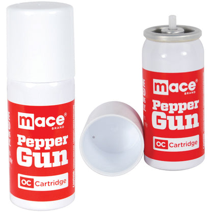 Mace® Pepper Gun OC Refill Cartridges – Powerful Self-Defense Reloads