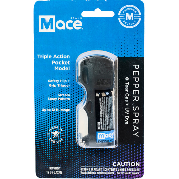 Mace® Triple Action Pepper Spray – Pocket-Sized, Powerful Self-Defense