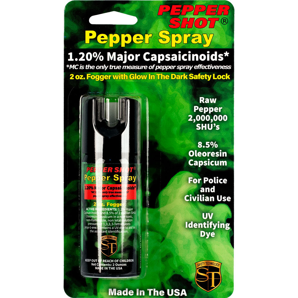 Pepper Shot 2oz Pepper Spray Fogger | Home & Auto Defense | GuardUp | GuardUp Pepper Spray