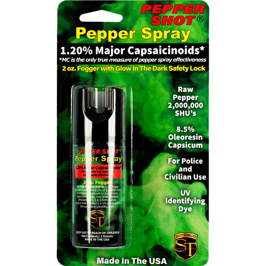 Pepper Shot 2oz Pepper Spray Fogger | Home & Auto Defense | GuardUp | GuardUp Pepper Spray