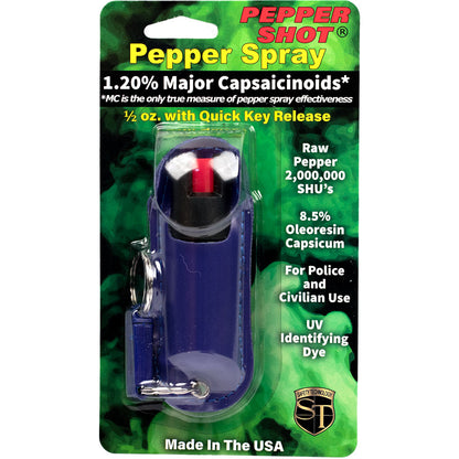 Pepper Shot Keychain Spray with Halo Holster | GuardUp – Portable & Lightweight | GuardUp Pepper Spray