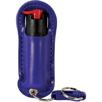 Pepper Shot Keychain Spray with Halo Holster | GuardUp – Side View | GuardUp Pepper Spray