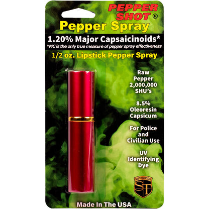 Pepper Shot Lipstick Pepper Spray | Covert Protection | GuardUp – Close Up | GuardUp Pepper Spray