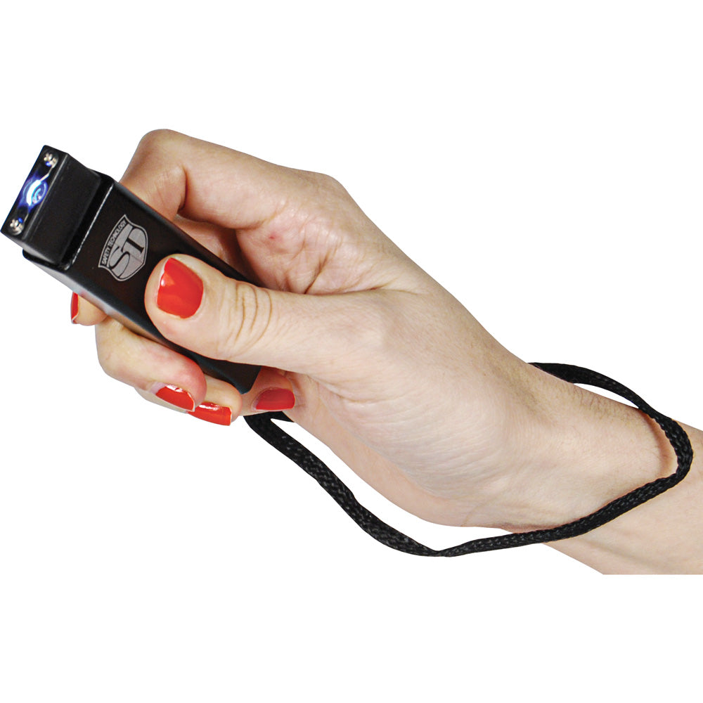 Slider Stun Gun Flashlight | Compact Defense Tool | GuardUp | GuardUp Discreet Stun Gun