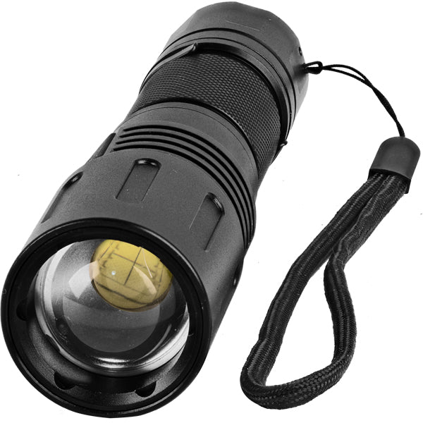 3K Lumens LED Zoomable Flashlight – Powerful, Versatile, and Durable Illumination