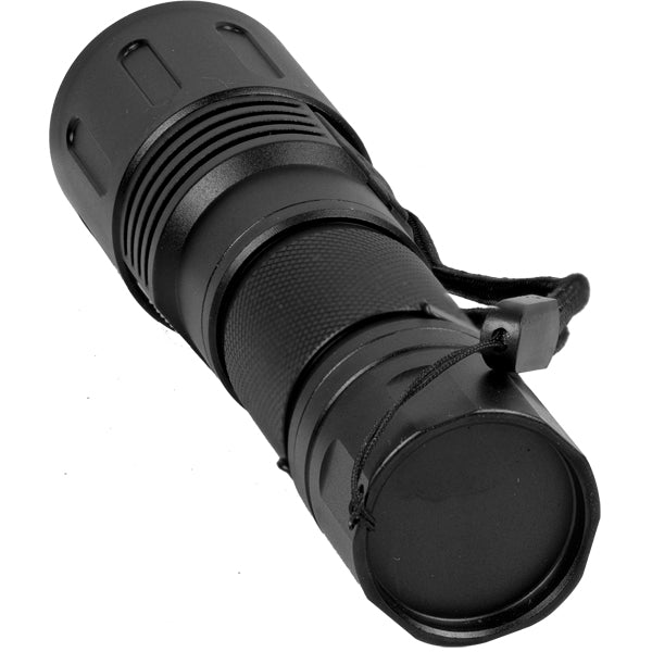 3K Lumens LED Zoomable Flashlight – Powerful, Versatile, and Durable Illumination