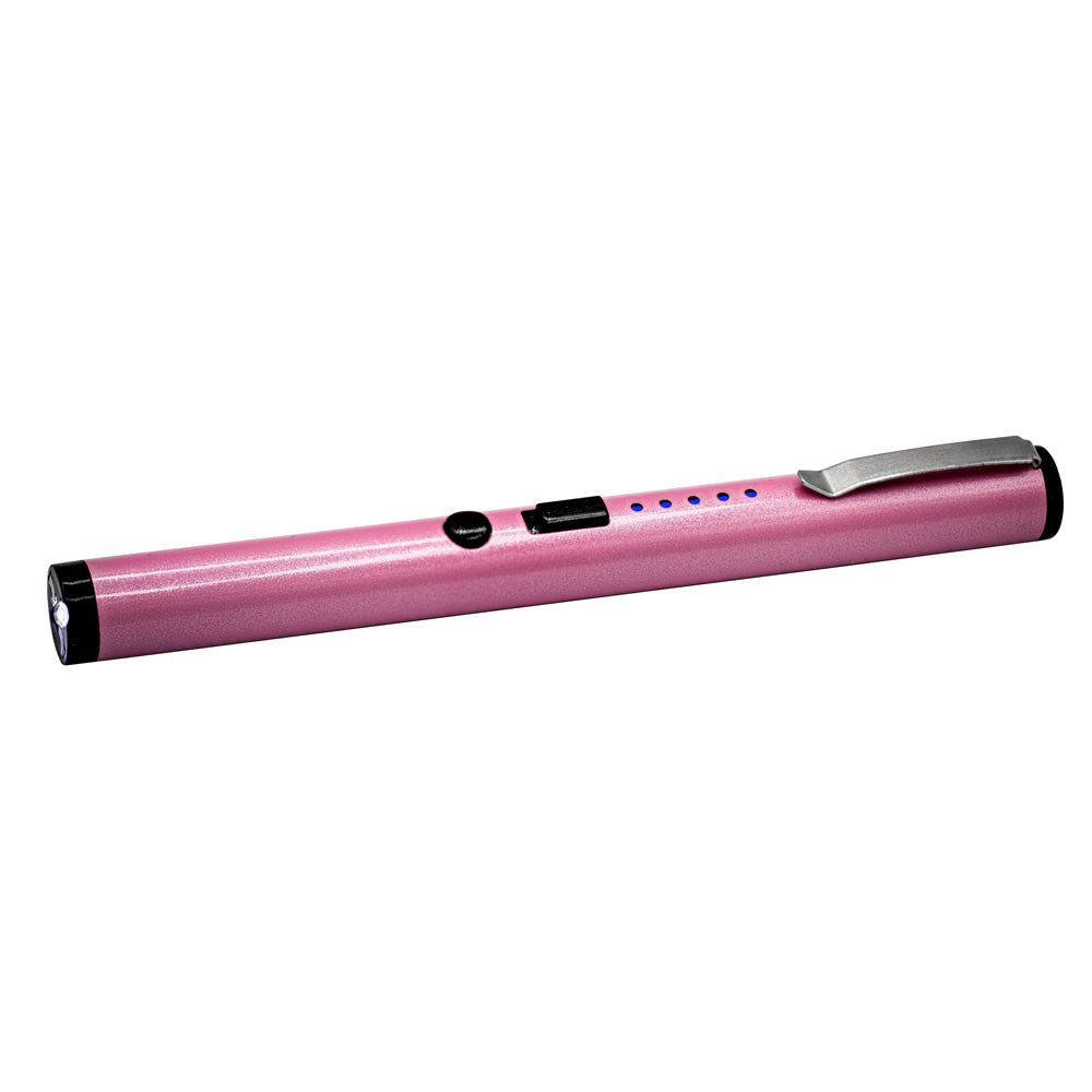Tactical Stun Pen with Flashlight | Concealed Self Defense | GuardUp – Side View | GuardUp Personal Safety