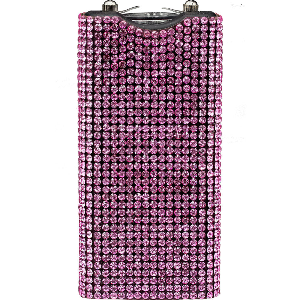 Rhinestone Keychain Stun Gun | Stylish Self Defense | GuardUp – Detail View | GuardUp Personal Safety
