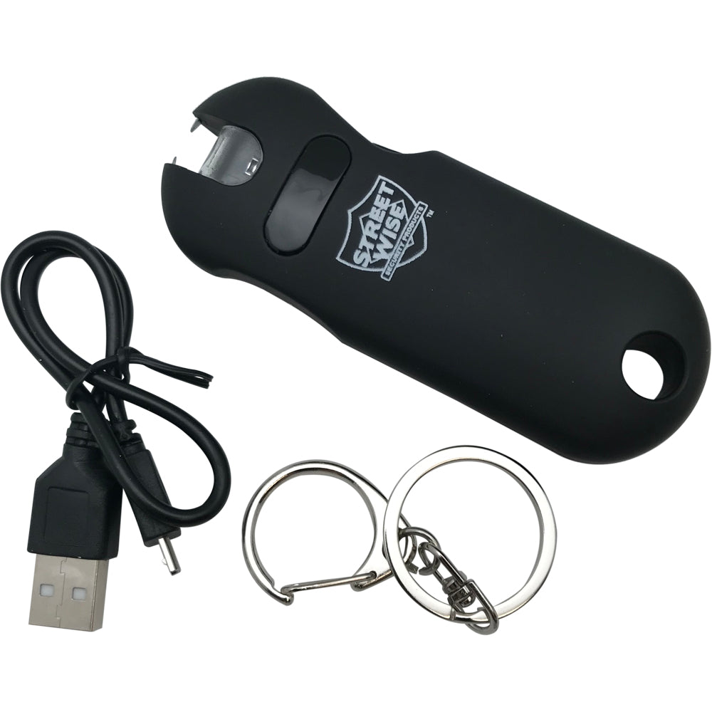Smart Keychain Stun Gun with LED Flashlight | GuardUp – Portable & Lightweight | GuardUp Personal Safety