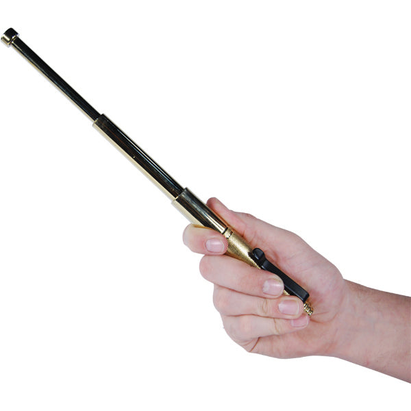 12-Inch Telescopic Steel Baton – Compact and Powerful Self-Defense Tool