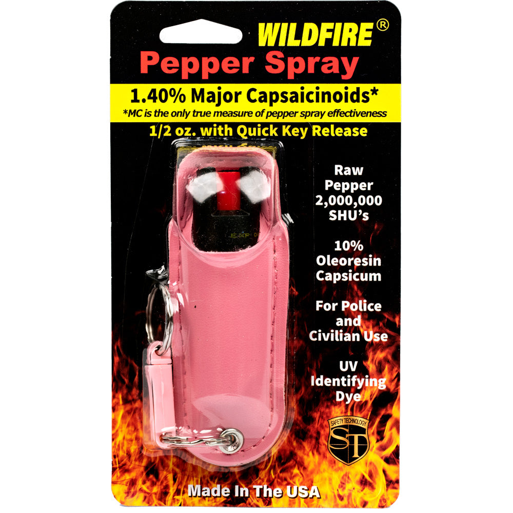 WildFire Pepper Spray with Halo Holster | GuardUp Self Defense – Ergonomic Grip | GuardUp Personal Safety