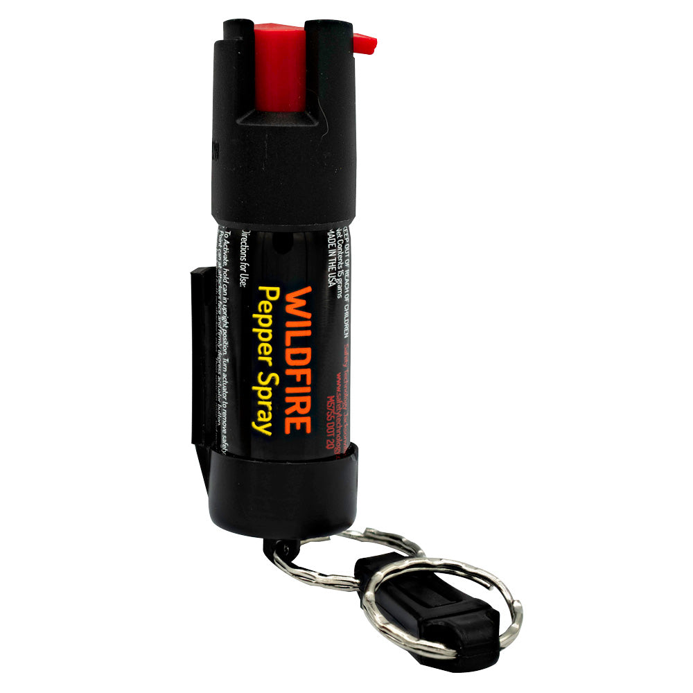WildFire Pepper Spray with Quick Release Keychain | GuardUp | GuardUp Pepper Spray Keychain